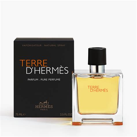 terre d hermes 75ml parfum|terre d hermes perfume for men.